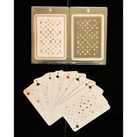 READ! LOUIS VUITTON MULTICOLOR MURAKAMI PLAYING CARDS SOLD INDIVIDUALLY - Picture 5 of 10